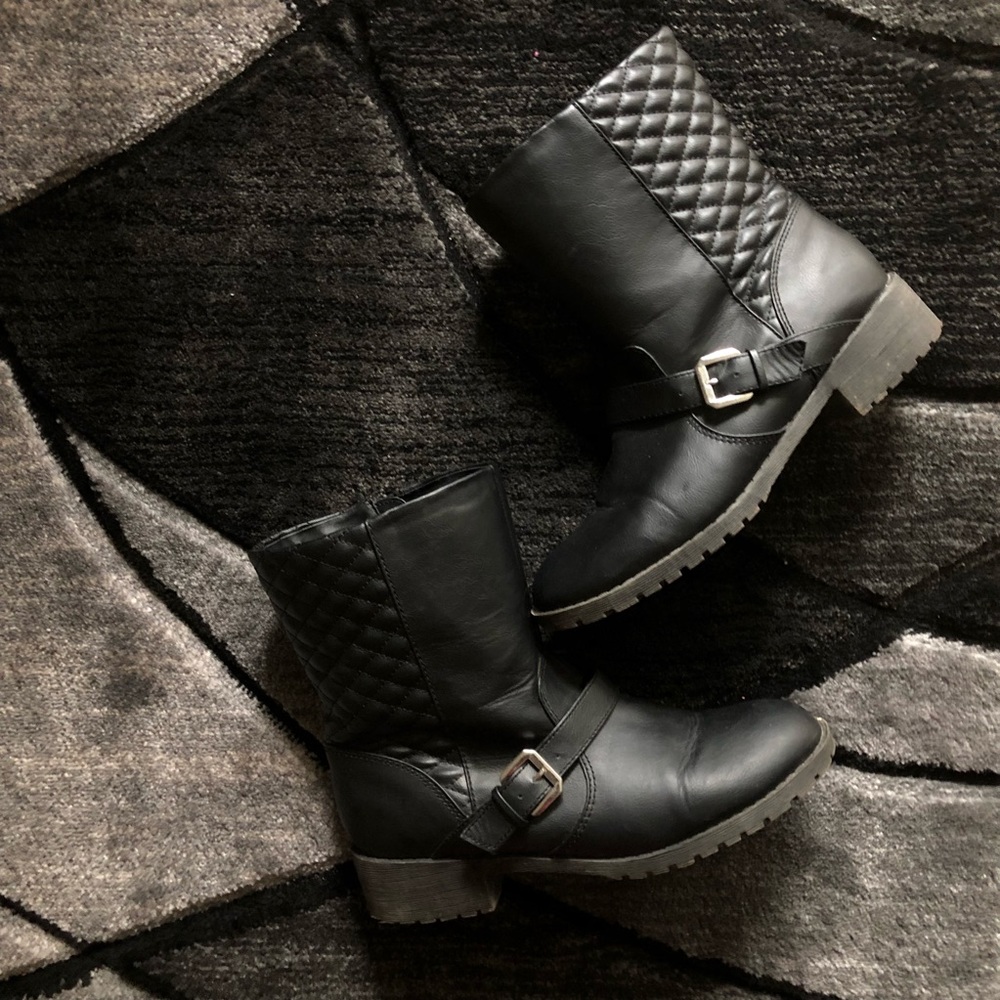 Cute Fall Leather Boots🤗